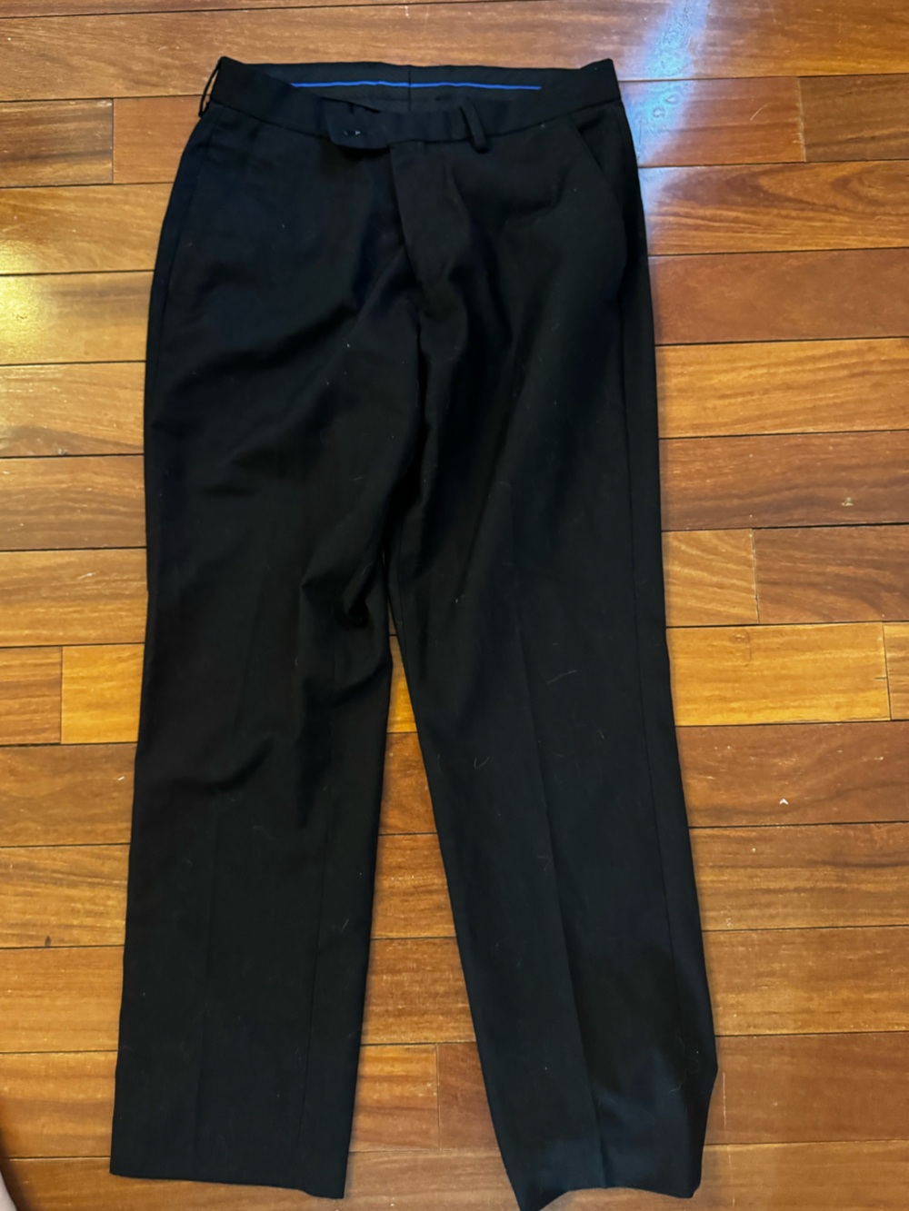 Men's Black Dress Pants - Classic Tailored Trousers